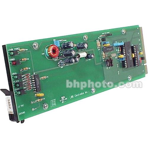 Link Electronics 16521054 1x8 Digital Audio Distribution Amplifier - AES3-1992 , Rack Card, 3-Pin Plug-In Connection