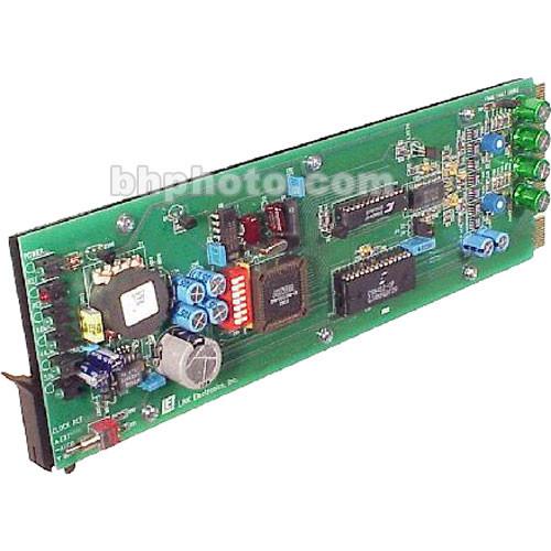 Link Electronics 16601020 Analog to Digital Audio Converter - Analog Stereo Audio to AES EBU Digital Audio 110 or 75 Ohm