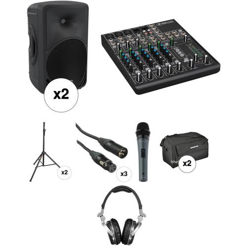 Mackie 1000W HD Portable 10" Powered Loudspeaker Large Kit