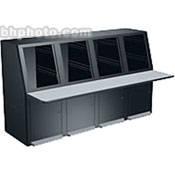 Middle Atlantic SCQ Convective Series Four-Bay Console Configuration SCQ-4BK