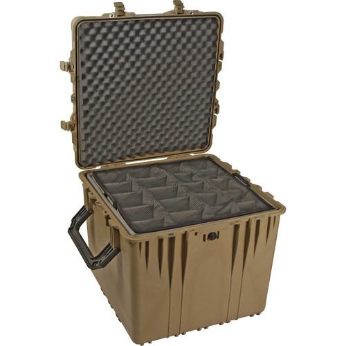 Pelican 0374 24" 0370 Cube Case with Padded Dividers