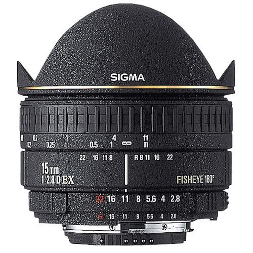 Sigma 15mm f 2.8 EX DG Diagonal Fisheye Lens for Pentax K