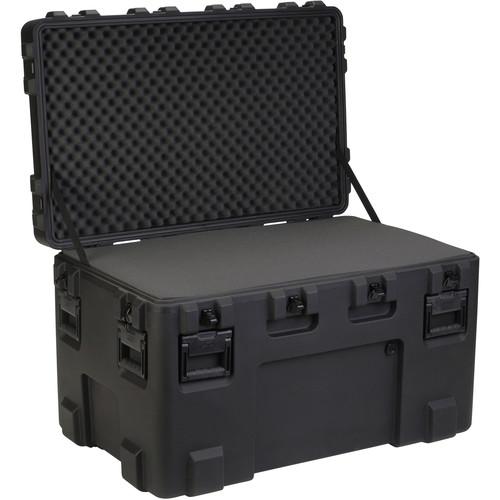 SKB 3R4024-24B-L Roto-Molded Mil-Standard Utility Case with Layered Foam Empty Interior