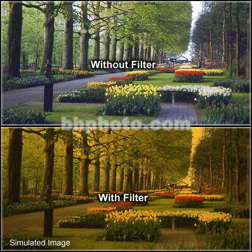 Tiffen 4 x 6" 3 Tangerine Hard-Edge Graduated Filter