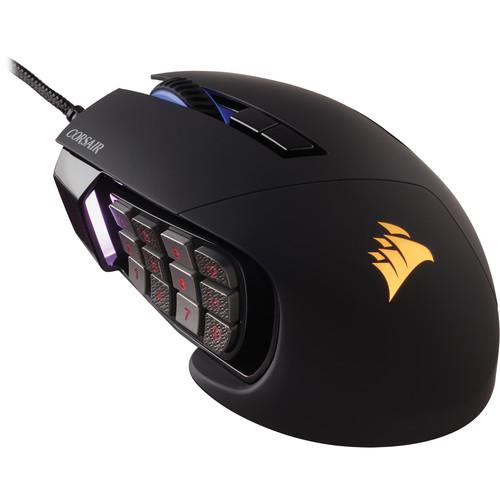 Corsair Scimitar PRO RGB Optical MOBA MMO Gaming Mouse