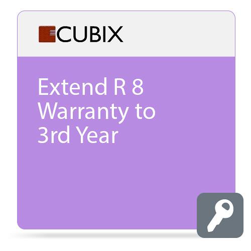 Cubix 3-Year Extended Warranty for R 8