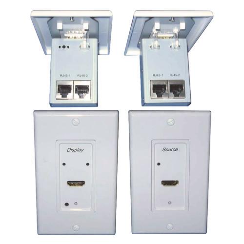 Digitalinx HDMI 1.4 Wall Plate Receiver Over CATx with Power Supply