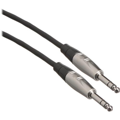 Hosa Technology Balanced 1 4" TRS Male to 1 4" TRS Male Audio Cable
