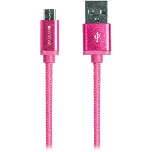 iEssentials Tangle-Free Charge & Sync Micro-USB Cable