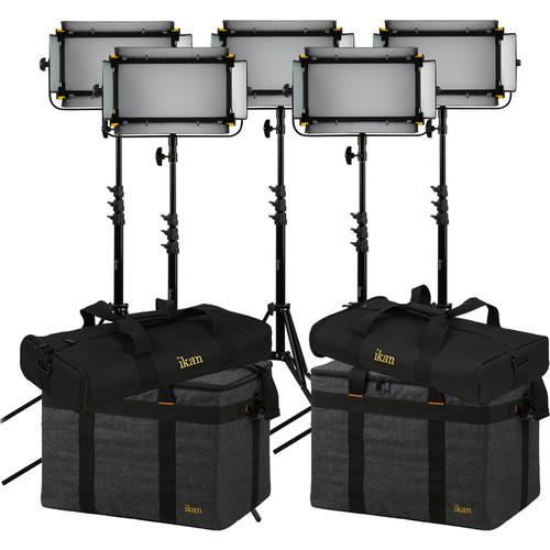 ikan Mylo Soft Bi-Color LED 5-Point Light Kit