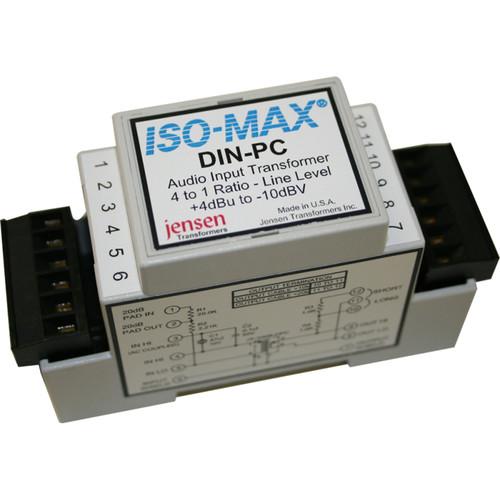 Jensen Transformers Iso-Max DIN-PC - Single-Channel Pro-to-Consumer Line Isolator