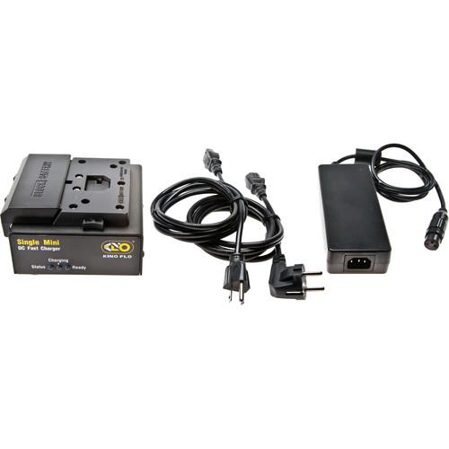 Kino Flo Single Fast Charger with Universal Power Supply, Kino, Flo, Single, Fast, Charger, with, Universal, Power, Supply