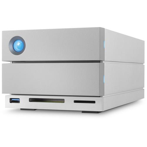 LaCie 8TB 2big Dock 2-Bay RAID Array Thunderbolt 3