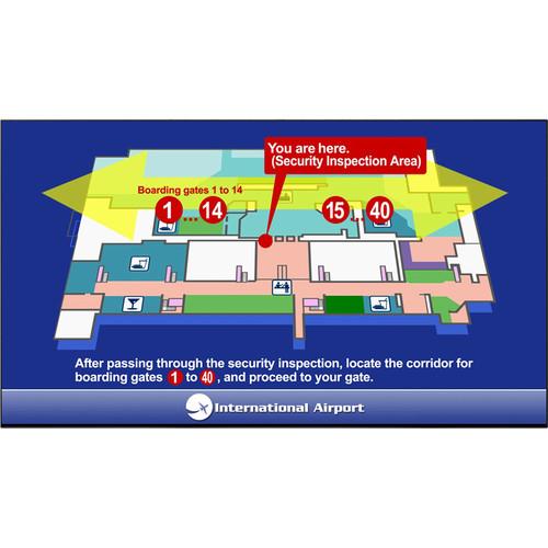 Panasonic LFV8 Series 55" Ultra-Narrow Bezel IPS LCD Video Wall Display