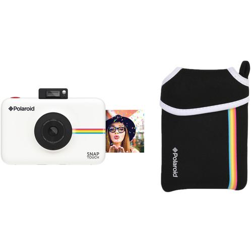 Polaroid Snap Touch Instant Digital Camera with Pouch Kit
