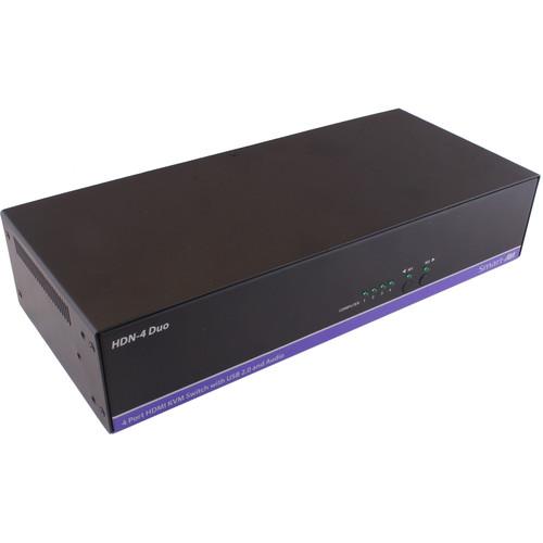 Smart-AVI 4-Port Dual-Head HDMI KVM Switch