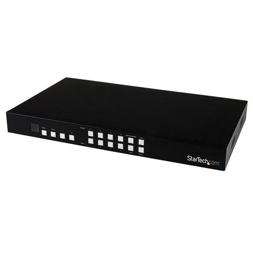 StarTech 4x4 HDMI Matrix Switch with PiP Multiviewer Video Wall