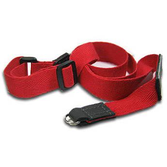 Sunlows Adjustable Length Red Cotton Camera Strap with Ring & Lug Protector