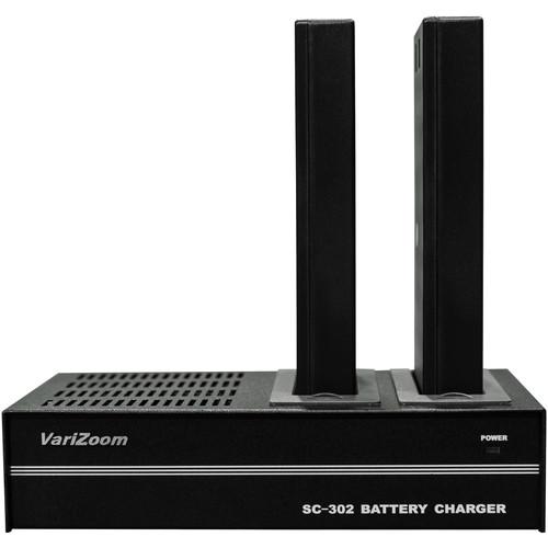 VariZoom Two NP1 Lithium-Ion Battery & Two-Bay Charger Bundle