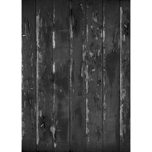 Westcott Distressed Wood Matte Vinyl Backdrop with Grommets