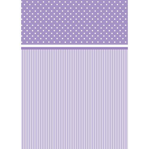 Westcott Dots-and-Stripes Art Canvas Backdrop with Grommets