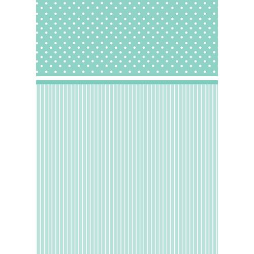 Westcott Dots-and-Stripes Art Canvas Backdrop with Grommets