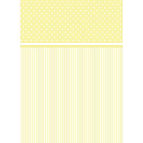 Westcott Dots-and-Stripes Art Canvas Backdrop with Grommets