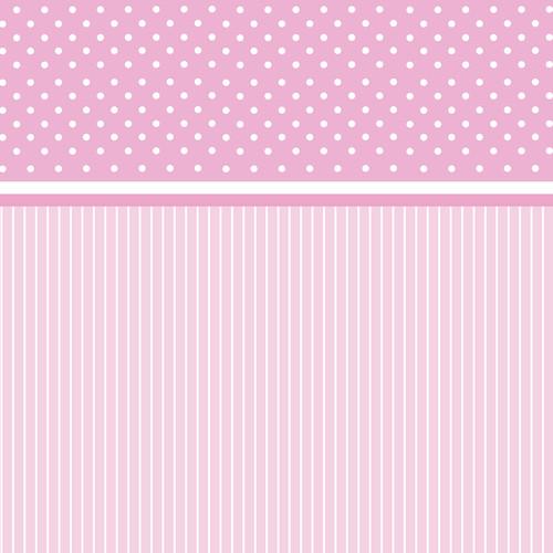 Westcott Dots-and-Stripes Matte Vinyl Backdrop with Hook-and-Loop Attachment