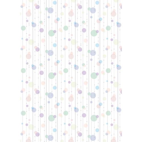 Westcott Party Dots Art Canvas Backdrop with Grommets