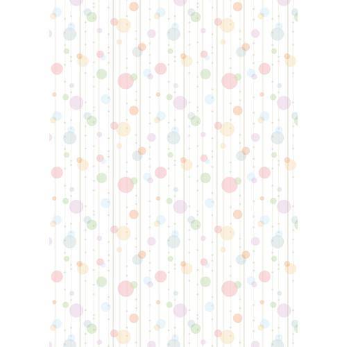 Westcott Party Dots Art Canvas Backdrop with Grommets