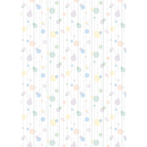 Westcott Party Dots Art Canvas Backdrop with Grommets