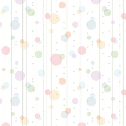 Westcott Party Dots Matte Vinyl Backdrop with Hook-and-Loop Attachment