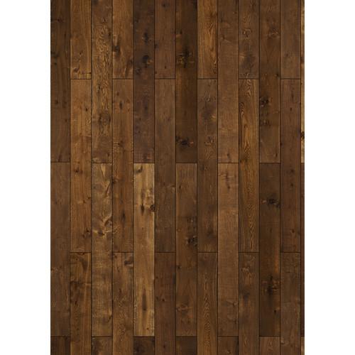 Westcott Western Wood Art Canvas Backdrop with Grommets