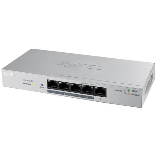 ZyXEL 5-Port GbE Web-Managed PoE Switch