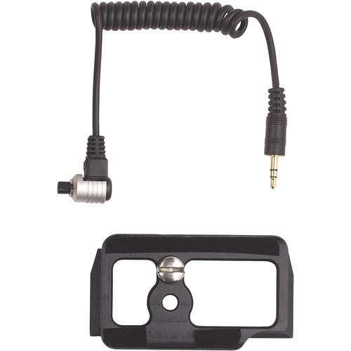 AquaTech Cable Release and Camera Plate Kit for Nikon D500 in BASE Housing
