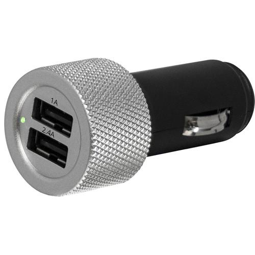 Bracketron USB Dashboard Dual BulletCharger for Select Smartphones and Portable Devices