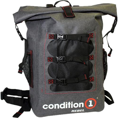Condition 1 Rebel 30L Dry Bag Backpack with Front Net Pouch