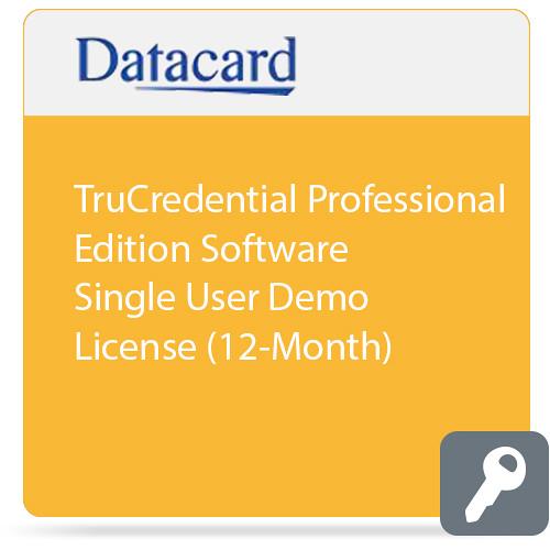 DATACARD TruCredential Professional Edition Software Single User Demo License