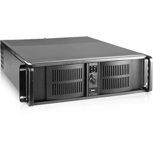 iStarUSA 3 RU Compact Stylish Rackmount Chassis with 7" Touch Screen LCD