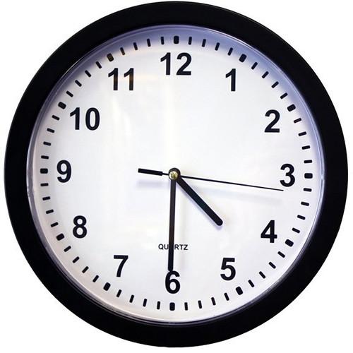 KJB Security Products SG Home Wall Clock with Covert Battery-Powered Wi-Fi Camera & DVR