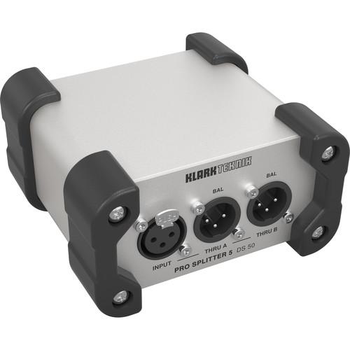 Klark Teknik DS 50 Pro Splitter 5 Passive 1-In 5-Out Signal Splitter