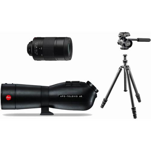 Leica APO-Televid 65 25-50x65mm Spotting Scope Travel Kit