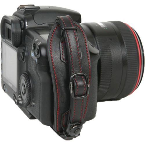 MegaGear Genuine Leather Wrist Strap with Comfort Padding