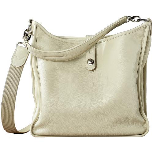 Oberwerth Kate Multi-Functional Ivory Leather Ladies Bag