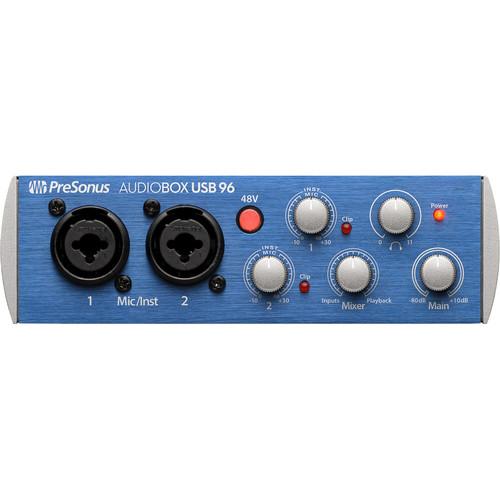 PreSonus AudioBox 96 USB 2.0 Audio Recording Interface