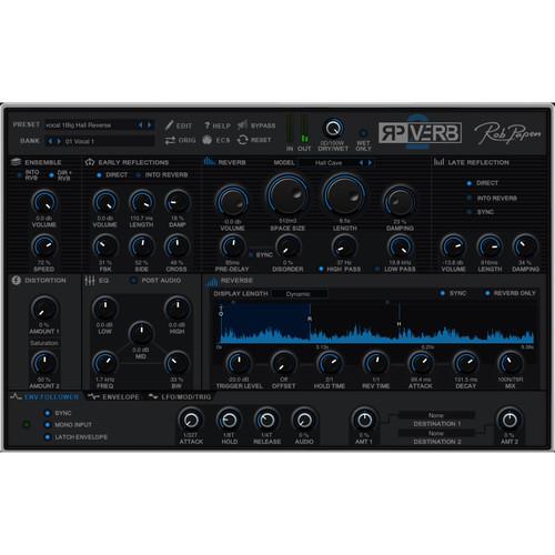 Rob Papen RP-VERB 2 - Reverb Plug-In