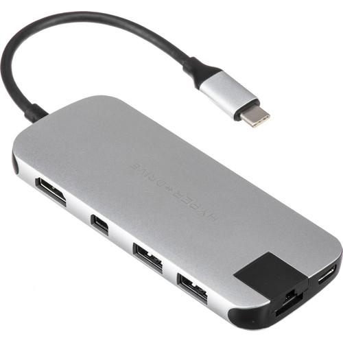 Sanho HyperDrive SLIM 8-in-1 USB Type-C Hub