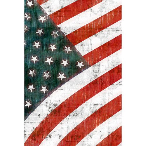 Savage American Flag Printed Vinyl Backdrop