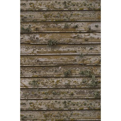 Savage Distressed Wood Wall Printed Vinyl Backdrop