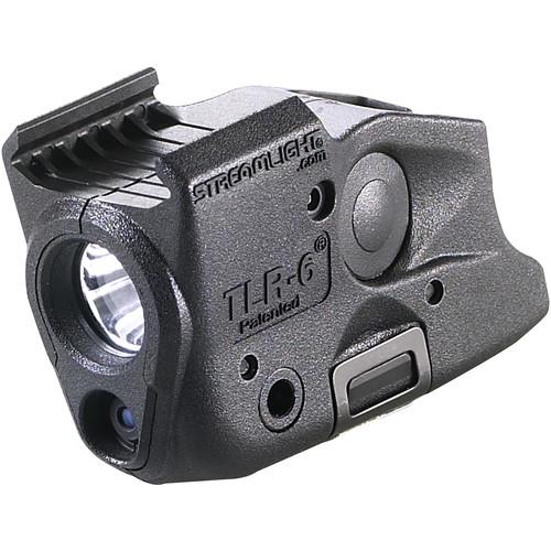 Streamlight TLR-6 Glock Rail-Mounted Tactical Light with Red Aiming Laser